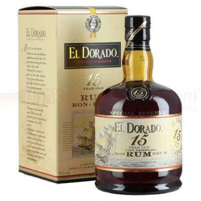 RUM EL DORADO 15 YEARS GUYANA