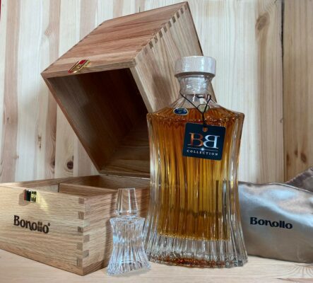 GRAPPA CLEOPATRA OF BONOLLO VETRO DI BOHEMIA 50 CL.