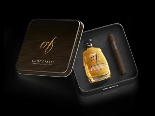 CHOCOTASTE BONOLLO GRAPPA AMARONE OFF BARRIQUE 5 CL. + SIGARO CIOCCOLATO