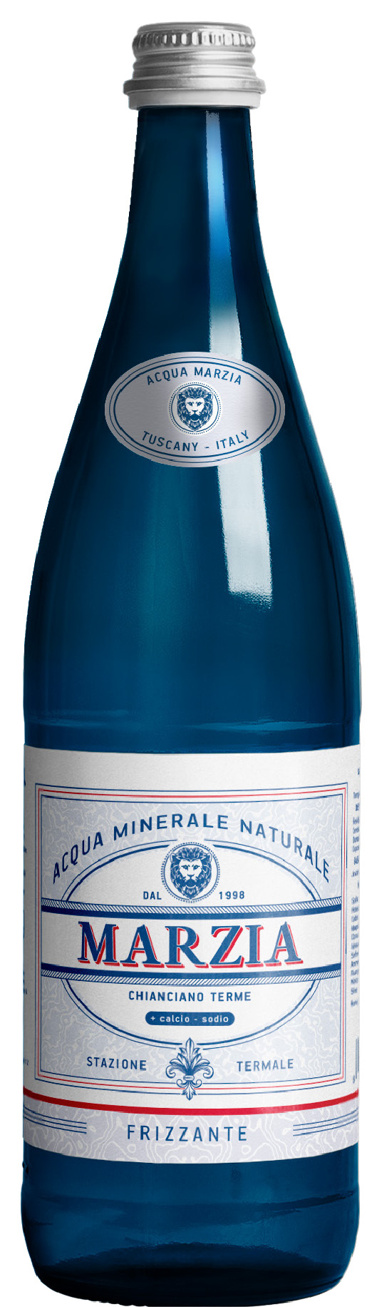 ACQUA MARZIA GASSATA 750ML ( 6 BOTTIGLIE )